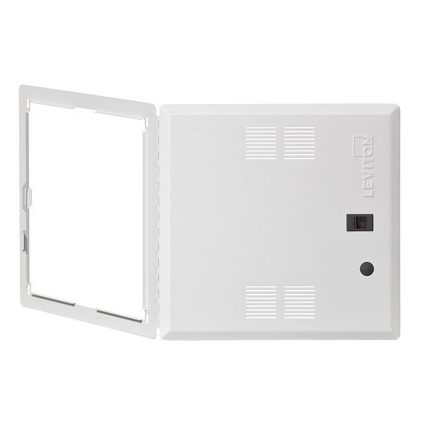 Leviton Steel Vented Enclosure, 15.30 in H, 0.30 in D, Hinged 47605-14S